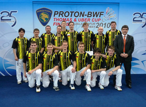 Německá reprezentace - Thomas Cup 2010